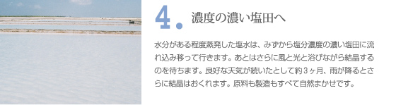 クリスマス島の塩の作り方　プロセス4